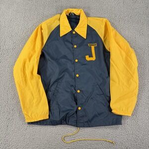 Vintage Jesuit High School Jacket Mens Large NCAA Baseball Olympian 80s